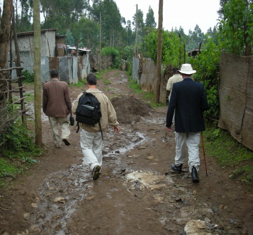 footpath in Ethiopia