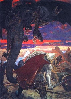 Zmei Gorinich dragon painting