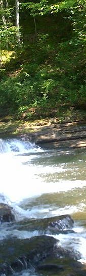 Shoal creek at Davy Crockett State Park in Lawrenceburg, TN