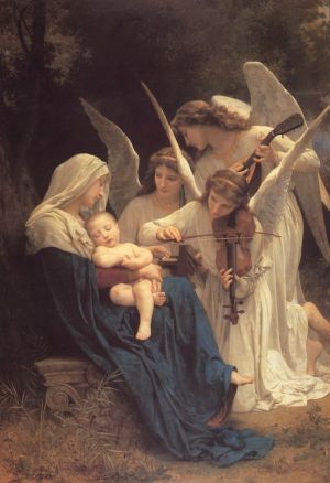 Song of the Angels by William Adolphe Bourguereau