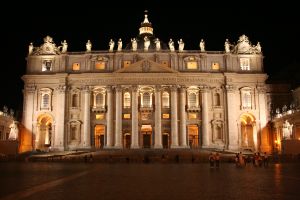 St. Peter's Basilica, built with indulgence money