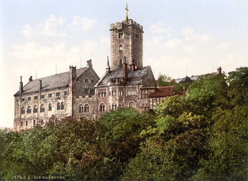 Wartburg Castle around 1900