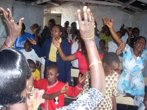 Worship in Nakuru, Kenya