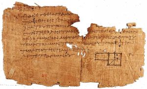 Oxyrhynchus papyrus of Euclid's Elements