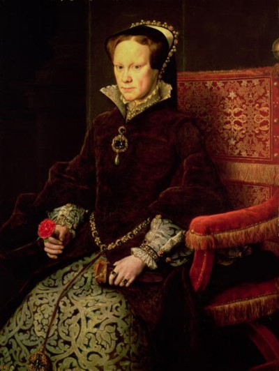 Queen Mary I of England, also known as Bloody Mary