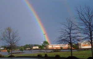 Rainbow over Jackson, Tn