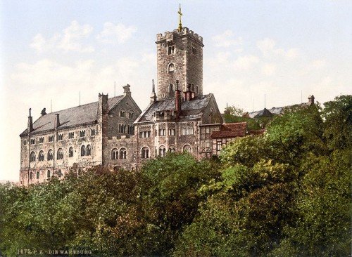 Wartburg Castle around 1900